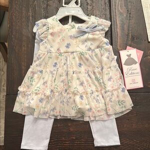 Rare Editions Pastel Floral Set Size: 12M
